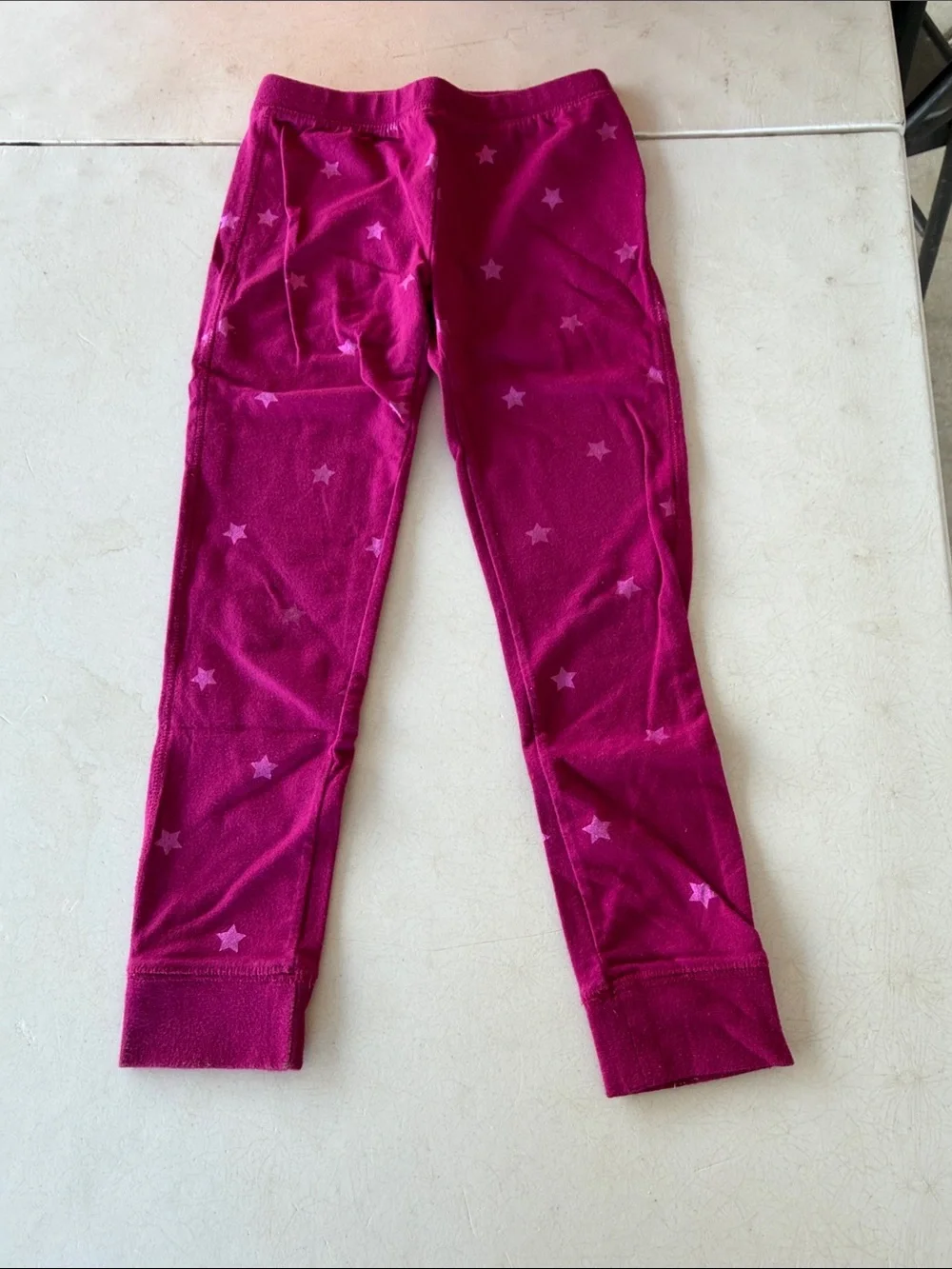 GAPKIDS Girls Magenta Star Print Leggings